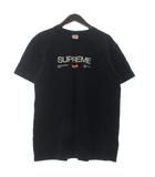 シュプリーム SUPREME EST Tee Tシャツ カットソー 半袖 コットン 黒 ブラック M