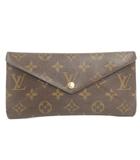 ルイヴィトン LOUIS VUITTON モノグラム ポルトフォイユ オリガミ ロン M40487 長財布 ウォレット 二つ折り 茶 ブラウン