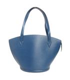 ルイヴィトン LOUIS VUITTON エピ サンジャック ショッピング トートバッグ M52275 トレドブルー 青