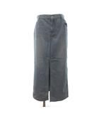 アパルトモン ドゥーズィエムクラス L'Appartement DEUXIEME CLASSE RETROVE DENIM TIGHT デニムスカート ロング スリット 26-060-560-8100-1-0 青 ブルー 38