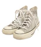 ALL STAR 100 SHINYMETALLIC スニーカー ハイカット 1SC252 シルバーカラー 23.5㎝