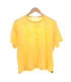 ロアー roar Tシャツ 1 黄色 イエロー ロゴ プリント 半袖 /SX
