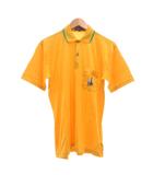 ダンヒル dunhill ポロシャツ M 黄色 イエロー 半袖 胸ポケット /SX