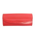 ロエベ LOEWE メガネケース フラップ レザー 赤 レッド 小物