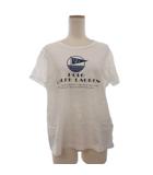 ポロ ラルフローレン POLO RALPH LAUREN Tシャツ カットソー 半袖 プリント 白 ホワイト XL