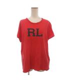 ポロ ラルフローレン POLO RALPH LAUREN Tシャツ カットソー 半袖 プリント RL 赤 レッド XL