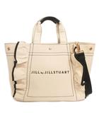 ジルバイジルスチュアート JILL by JILLSTUART フリルトートバッグ ショルダー 2WAY 125-5183208 白 ホワイト