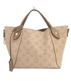 ルイヴィトン LOUIS VUITTON マヒナ ヒナPM ハンドバッグ M54351 パンチングモノグラム FNC◯ ベージュ ☆AA★