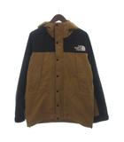 ザノースフェイス THE NORTH FACE 美品 MOUNTAIN LIGHT JACKET マウンテンパーカー ジャケット フーディ ナイロン GORE-TEX NP11834 バイカラー 黒 茶 ブラウン ブラック M