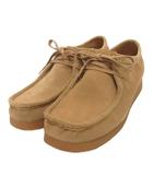 クラークス clarks ワラビー レースアップ ローカット スエード 22545 ベージュ UK8.5 26.5㎝相当 靴