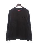 シュプリーム SUPREME Small box L/S Tee  Tシャツ ロンT ワンポイント 刺繍 コットン 茶 ブラウン M