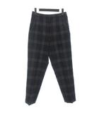 スピック&スパン Spick&Span サキソニーブロック チェック パンツ グレー系 38