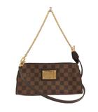 ルイヴィトン LOUIS VUITTON 美品 ダミエ エヴァ チェーン ショルダーバッグ 2way N55213 茶 ブラウン系