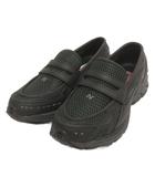 ニューバランス NEW BALANCE 美品 ローファー スリッポン コイン U1906LAI 黒 ブラック 23.5cm