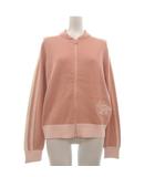 美品 25SS フラッシュフォックス ジップアップ ブルゾン ジャケット 長袖 OW02140KT1133 ピンク S