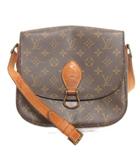 ルイヴィトン LOUIS VUITTON サンクルーGM モノグラム ショルダーバッグ 斜め掛け M51242 茶 ブラウン 鞄 ☆AA★