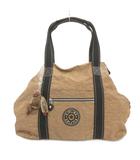 キプリング KIPLING ボストンバッグ 2WAY 肩掛け キーホルダー M ベージュ