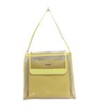 グッチ GUCCI ショルダーバッグ ハンドバッグ 2WAY レザー バッグインバッグ 肩掛け 001・2058・1772・5 クリア 黄色 ☆AA★