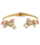 ケイトスペード KATE SPADE カーニバル ナイト バングル ユニコーン ブレスレット アクセサリー ゴールドカラー ■GY99