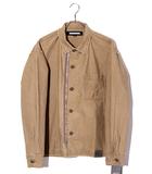 未使用品 2025SS NEIGHBORHOOD ネイバーフッド UNTRIMMED ZIP SHIRT LS バックサテン ジップ ダブルシャツ 長袖シャツ L BROWN ブラウン 251AQNH-SHM06 /●