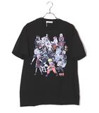 L 未使用品 2025SS F-LAGSTUF-F × NARUTO フラグスタフ ALL S/S TEE プリント 半袖Tシャツ BLACK ブラック 25SS-FSxNARUTO-04 /■In2