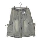 フラグスタフ FLAGSTUFF 未使用品 2025SS FLAGSTUFF CPG フラグスタフ シーピージー ANOMALY CORD DENIM HALF PANTS アノマリー コード デニム ハーフパンツ ショートパンツ L BLUE ブルー 25SS-CPG-05 /●