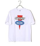 チャレンジャー CHALLENGER 未使用品 2024SS CHALLENGER チャレンジャー HOSOI x CHALLENGER FRONT LOGO S/S TEE クリスチャン・ホソイ フロントロゴ プリント 半袖Tシャツ S WHITE ホワイト CLG-HS 011 /●