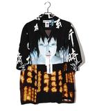 ワコマリア WACKO MARIA 未使用品 2024SS WACKO MARIA ワコマリア GHOST IN THE SHELL 2 INNOCENCE / 攻殻機動隊 / HAWAIIAN SHIRT (TYPE-2) ハワイアンシャツ 半袖シャツ XL BLACK ブラック INNOCENCE-WM-HI02 /●