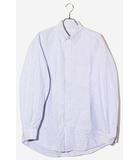 フリークスストア FREAKS STORE FREAKS STOREフリークスストア BIG OX BD SH  ストライプ ビッグ オックスフォード 長袖 ボタンダウンシャツ M BLUE WHITE ブルー ホワイト 213-1040 /◆