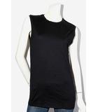 ATON エイトン SUVIN 60/2 TANK TOP タンクトップ ノースリーブ カットソー 2 BLACK ブラック KKAGKM0014 /◆☆