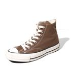 コンバース CONVERSE 27.0cm 2022SS CONVERSE コンバース CHUCK TAYLOR CANVAS HI チャックテイラー キャンバス ハイ カット スニーカー シューズ 靴 8.5 BROWN ブラウン 1SC910 /●