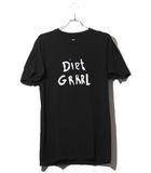 ラグスマックレガー Rags Mcgregor Rags Mcgregor ラグスマックレガー クルーネック 半袖 Diot GRRRL ロゴプリント カットソー Tシャツ S BLACK ブラック 211727109 /◆
