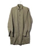 ジュンハシモト junhashimoto junhashimoto ジュンハシモト SHOP COAT リネン ショップコート 3 khaki カーキ /◆