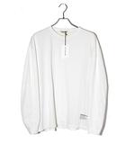クーティー COOTIE COOTIE PRODUCTIONS クーティー Compact Yarn Honeycomb L/S Tee コンパクトヤーン ハニカム ロングスリーブ 長袖Tシャツ S OFFWHITE オフホワイト CTE-21A302 /◆