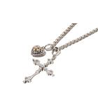 ローリーロドキン Loree Rodkin Loree Rodkin ローリーロドキン Pure Angel Fancy Cross Necklace 18K SV925 ピュア エンジェル ハート チャーム ファンシークロス ネックレス F SILVER シルバー /●