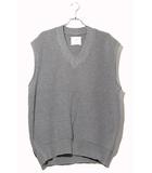 ブフト bukht bukht ブフト SCHOOL BIGGEST V-VEST スクール ビッグサイズ Vネック ベスト 3 Grey グレー /◆