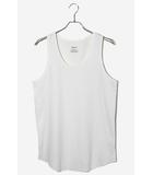 ブラウニー BROWNY BROWNY ブラウニー サーマル タンクトップ ノースリーブ カットソー M White ホワイト BR18SM07-M029 /◆