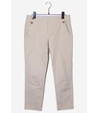 ヒューマンウーマン HUMAN WOMAN HUMAN WOMAN ヒューマンウーマン ストレッチ アンクルパンツ M BEIGE ベージュ 077-7130401 /◆☆