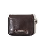 クロムハーツ CHROME HEARTS Chrome Hearts クロムハーツ SQ ZIP BILL ダガー スクエアジップビルウォレット 財布 BROWN ブラウン /●
