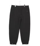 ボッテガヴェネタ BOTTEGA VENETA 未使用品 2022SS BOTTEGA VENETA ボッテガヴェネタ TROUSERS STRETCH NYLON CANVAS ストレッチ ナイロン キャンバス トラウザーズ  パンツ L BLACK ブラック 707942 VKJ60 イタリア製 国内正規品 /●