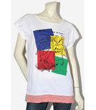 カステルバジャック CASTELBAJAC CASTELBAJAC カステルバジャック ショートスリーブ Tシャツ カットソー 42 WHITE ホワイト 3370-204 /◆☆