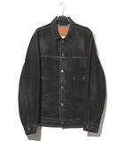 Levis PReMIUM リーバイスプレミアム BIG E BIOTOP別注 2nd Type 後染め デニムジャケット Gジャン M BLACK PC9-0040Q-0000 /●