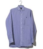 ポロ バイ ラルフローレン Polo by Ralph Lauren 未使用品 Polo by Ralph Lauren ポロ バイ ラルフローレン オーガニック コットン ストライプ ビッグ シャツ M 400 BLUE ブルー MNPOWOV16824169 /◆