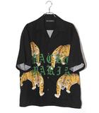 ワコマリア WACKO MARIA 2025SS WACKO MARIA ワコマリア TIM LEHI / HAWAIIAN SHIRT S/S ティムリーハイ ハワイアンシャツ 刺繍 アロハシャツ 半袖シャツ L BLACK ブラック 25SS-WMS-HI07 /●