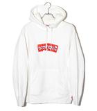 シュプリーム SUPREME 17SS Supreme × COMME des GARCONS SHIRT シュプリーム コムデギャルソン シャツ Box Logo Hooded Sweatshirt ボックスロゴ スウェットシャツ プルオーバー パーカー S WHITE ホワイト 国内正規品 /●