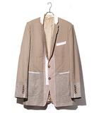 バーバリー BURBERRY 2020SS BURBERRY バーバリー リカルドティッシュ期 パッチワーク テーラードジャケット 58 beige ベージュ 4559275/70B /●