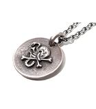 ラリースミス LARRY SMITH WESTRIDE × LARRY SMITH ウエストライド ラリースミス SV925 K18 GOLD SWASTIKA TOP モルガンコイン トップ / RAOING ローイング SV925 チェーンネックレス カスタム F SILVER シルバー /●