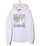 シュプリーム SUPREME 19SS Supreme シュプリーム Know Thyself Hooded Sweatshirt フーデッド スウェットシャツ パーカー M Ash Grey アッシュグレー 国内正規品 カナダ製 /●
