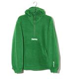 シュプリーム SUPREME 2024FW Supreme シュプリーム Polartec Facemask Half Zip Hooded Sweatshirt ポーラテック フェイスマスク ハーフジップ フーデッド スウェットシャツ プルオーバー L Green グリーン 国内正規品 /●