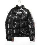 アイ ジュンヤワタナベマン コムデギャルソン ジュンヤマン eye JUNYA WATANABE MAN 未使用品 2024AW eYe JUNYA WATANABE MAN × THE NORTH FACE アイ ジュンヤワタナベマン ザノースフェイス Wネーム フェイクレザー ダウンジャケット M BLACK ブラック WN-J911-100 /●